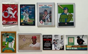 Topps Baseball Cards Mixed Lot of 8 Rookies, Refractor, Game Used, Auto, Serial# - Picture 1 of 6