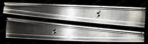 1949 1950 1951 Lincoln 2 puertas alféizar placas raspadas grabado en ácido nuevo 0L-731329 - Imagen 1 de 1