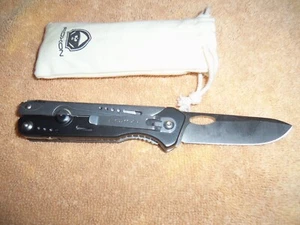 Roxon S501U Folding Pocket Scissors & Replaceable Knife Blade w/ Belt Clip LOOK! - Picture 1 of 6