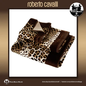 ROBERTO CAVALLI HOME | BRAVO - ANIMALIER | Guest Hand Towel Set or Bath Sheet - Picture 1 of 7