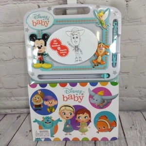 Phidal Disney Baby Activity Book w/ Magnetic Drawing Kit Learn Write Sketch -NEW - Picture 1 of 5