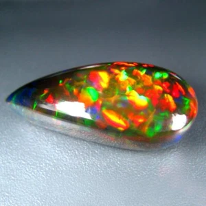 12.99Ct_ HUGE SIZE RAINBOW MULTI-COLOR GIT CERTIFIED NATURAL OPAL LOOSE GEMSTONE - Picture 1 of 16