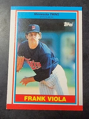 1989 Topps UK Mini's Baseball #80 Frank Viola  - Image 1 of 2