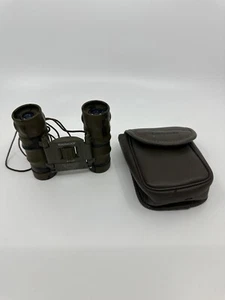 Camouflage Tasco 8x21 Binoculars Compact Green  Folding #165BCR Camo Case - Picture 1 of 6