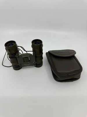 Camouflage Tasco 8x21 Binoculars Compact Green  Folding #165BCR Camo Case - Image 1 of 4