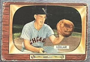 1955 Bowman #174 SHERMAN LOLLAR ⚾ Chicago White Sox ⚾ FREE SHIPPING ⚾ - Picture 1 of 3
