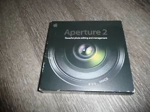 Apple Aperture 2 Photo Editing & Management untested - Picture 1 of 2