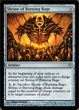 Shrine of Burning Rage New Phyrexia 1x - Lightly Played, English MTG Magic