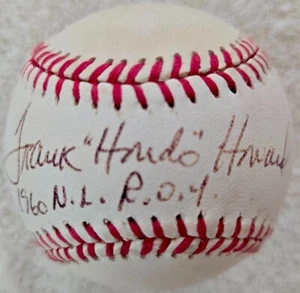Frank "Hondo" Howard Signed "1960 N.L. R.O.Y." Autograph Ball JSA COA - Nr Mt - Picture 1 of 4