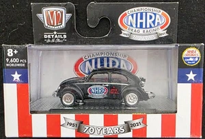 M2 Machines Maßstab 1:64 1953 VW Käfer Deluxe U.S.A. Modell NHRA Walmart Exclusive - Bild 1 von 6
