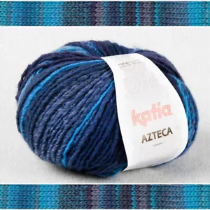 100g AZTECA KATIA Wolle Farbverlauf 7851 Gradient Strickwolle Winterwolle - Bild 1 von 24