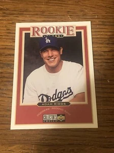 1997 Upper Deck Collector's Choice #474 ADAM RIGGS RC Los Angeles Dodgers - Picture 1 of 2