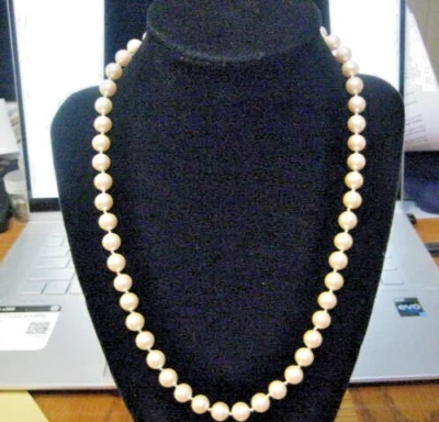 Un hermoso conjunto de perlas, 20 pulgadas de largo, hecho por Monet,-#0168EPC Foto 1 de 2