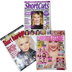 LOT OF 3 Early 2000s Y2K Salon Magazines ~ Sophisticate's Hairstyle Guide & more - Picture 1 of 15