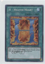 2012 Yu-Gi-Oh! Ra Yellow Mega-Pack 1st Edition H - Heated Heart #RYMP-EN023 0e1