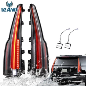 1 Pair VLAND LED Tail Lights For 2015-2020 Chevrolet Tahoe/Suburban Rear Lamps - Picture 1 of 3