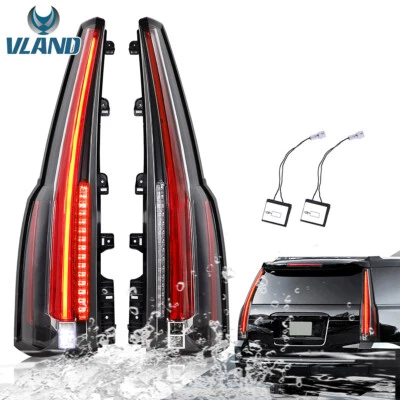 1 Pair VLAND LED Tail Lights For 2015-2020 Chevrolet Tahoe/Suburban Rear Lamps — 第 1/3 张图片