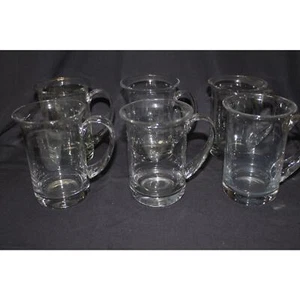RARO set vintage di 6 bicchieri da birra in vetro Holmegaard di Michael Bang - Foto 1 di 7
