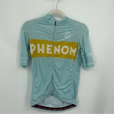 Cycling Phenom Racing Jersey sz M blue yellow - Image 1 of 4