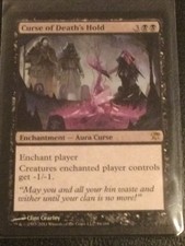 1x Curse of Death's Hold | Innistrad | MTG Magic Cards