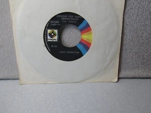 SEBASTIAN,JOAN 7"vinyl...GRACIAS POR HABERME/MANANTIAL...MUSART...VG...'81 - Picture 1 of 2