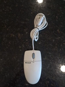Vintage Microsoft PS/2 Scroll Mouse P\N X03-69944 CLEAN - Picture 1 of 2