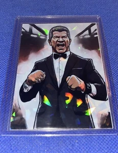 Bruce Buffer UFC Holo Refractor Custom MMA Art Card RC - Picture 1 of 4