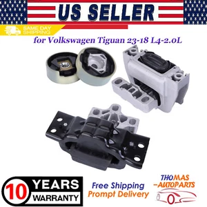Engine Mounts & Automatic Trans. Mount 4PCS for VW Tiguan 23-18 L4-2.0L - Picture 1 of 24