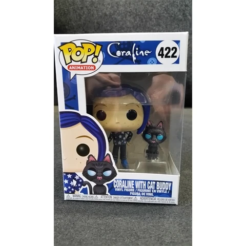 Funko Pop! 32811 Coraline with Cat Buddy Vinyl Figure 422 Cover