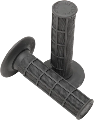 Renthal Black Firm Grips Diamond Waffle Motocross Enduro - Image 1 of 3
