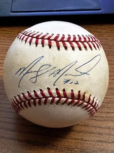 MICKEY MORANDINI 7 SIGNED AUTOGRAPHED ONL BASEBALL! Cubs, Phillies, Blue Jays! - Picture 1 of 2