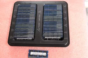 Lot of 50 x 4GB Hynix 2Rx8 PC3-12800S 1600 MHz Sodimm Laptop RAM - Picture 1 of 2