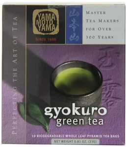 Yamamotoyama Gyokuro Pyramid Green Tea Bag 10 ct. Box Pack of 2 - Picture 1 of 1