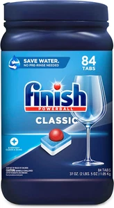 Classic, Dishwasher Detergent, Powerball, Dishwashing Tablets, Dish Tabs, 84 Co - Picture 1 of 12
