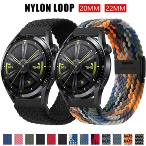 Pulsera trenzada de nailon para Huami Amazfit GTR 4 2 3 Pro GTS 4 Mini 3 2 2e Bip 5 S - Imagen 1 de 66