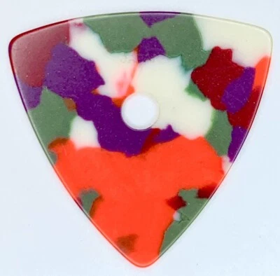 Guitarra de Colección HERCO Japón Mosaico Pick #37 Mandolina Años 60 Plectrum NUEVO Antiguo Stock Foto 1 de 2