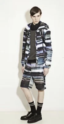 Pantalones Cortos Hummel J Para Hombre Forrados de Vellón Duraderos Acolchados Bo-Da Rayas Nuevos S Foto 1 de 4