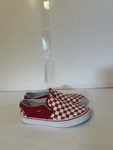 Karierte rote Vans Damengröße 7,5 - Bild 1 von 5