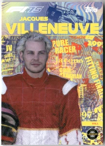 Topps F1 Turbo Attax 2025 Formule 1 Jacques Villeneuve Édition Limitée Légende - Picture 1 of 2