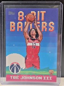 Tre Johnson III 2025-26 Topps - 8-Bit Ballers #8B-36 (RC) - Picture 1 of 2