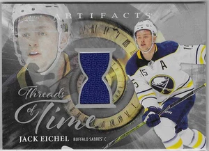JACK EICHEL 2025-26 UD ARTIFACTS THREADS OF TIME MEMORABILIA - Bild 1 von 2