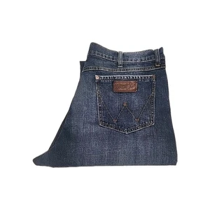 Wrangler Retro Relaxed Boot Cut Jeans Blau Denim Western Rodeo Herren 38x32 - Bild 1 von 10