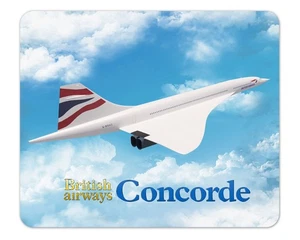 Alfombrilla de ratón Concorde In The Clouds British Airways de 1/4 pulgada de grosor - Imagen 1 de 1