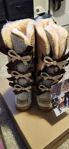 UGG Boots "SMAIBULUN MADE WITH LOVE UGG™" Glitzer Strass Stiefel Damen 7,5 - Bild 1 von 18