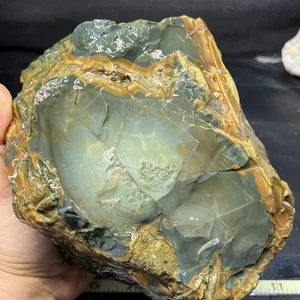 6 Pfund 12 Unzen Blue Mountain Porzellan Bild Jaspis Lapidar grob für Cabbing - Bild 1 von 13