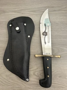 United States Marine Raiders Bowie Knife Fixed Blade With Sheathe - Picture 1 of 4