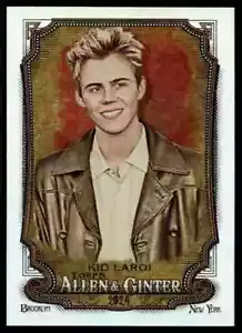 2024 Allen & Ginter Hot Box Silver Foil 222 Kid Laroi Baseball Card - Picture 1 of 1