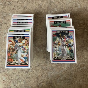 2006 Topps Baseball Series 1  Singles cards 1-150  Complete Your Set FREE S&H