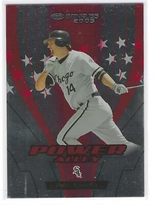 Paul Konerko 2005 Donruss Power Alley Red 0826/2500 Card# PA-21 - Picture 1 of 4