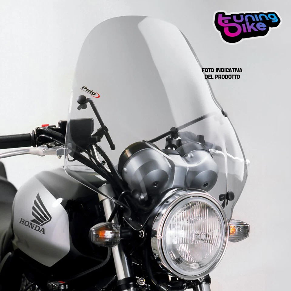 PUIG WINDSCHUTZSCHEIBE RANGER FUR YAMAHA XV750 VIRAGO 1995 GETONT - Imagem 1 de 1